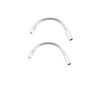 Codos pasacables de acero inoxidable para frenos V-Brake - Pareja