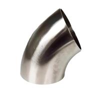 Codos soldados de acero inoxidable 304 de 19/25/32/38/45/51/57/63/76/89/102/108 mm, de 30/45/60/90 grados(60 degrees,19mm x 1.5mm)