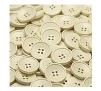 Codulu 10 botones cóncavos redondos de costura para tejer, botón de repuesto para bricolaje, accesorios de tela, manualidades, decoración, 18 mm, albaricoque