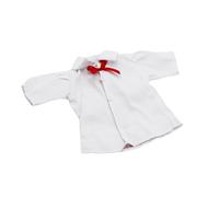 Codulu Ropa de muñeca para muñeca de América 1/3 de 60 cm, muñeca BJD, camisa blanca, vestido de pinafore casual, accesorios de disfraz, regalo A