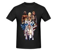 Cody and Rhodes - Camiseta de manga corta para hombre, cuello redondo, Negro, 50