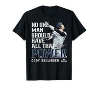 Cody Bellinger Power New York Baseball MLBPA Camiseta