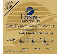 Cody Carnes & Maverick City - Firm Foundation (He Won't) [Accompaniment/Performance Track]