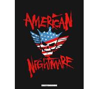 Cody Rhodes American Nightmare Sketchbook: 8.5x11 inches, 110 pages, Blank Pages, White paper, Sketch, Doodle and Draw
