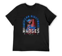 Cody Rhodes American Nightmare Text Men's Black T-Shirt Unisex tee Shirt XXL