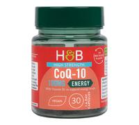 Coenzima Q-10 de alta potencia, 100mg - 30 cápsulas vegetales