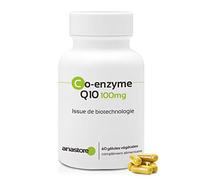 COENZIMA Q10 * 100 mg / 60 cápsulas * Pureza garantizada (obtenida por fermentación natural)