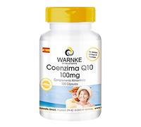 Coenzima Q10 100mg - Ubiquinona - 100 cápsulas | Warnke Vitalstoffe - Calidad de farmacia alemana