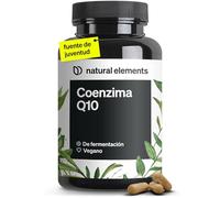 Coenzima Q10 200mg - 120 cápsulas veganas para 4 meses - CoQ10 procedente de fermentación de maíz - Probada en laboratorio y sin aditivos
