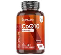 Coenzima Q10 200 mg 240 Cápsulas - Suplemento Vegano y Sin Gluten para 4 Meses de Suministro