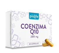 Coenzima Q10 200mg PiùLife, 60 Cápsulas Vegetales, 1 Al Día | 4 Meses De Suministro, Coq10 Procedente De Fermentación Vegetal Natural, En Forma De Ubiquinona, Sin Gluten Y Sin Lactosa