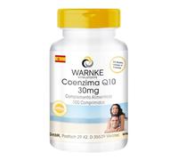 Coenzima Q10 30mg - Vegana - 100 comprimidos | Warnke Vitalstoffe - Calidad de farmacia alemana