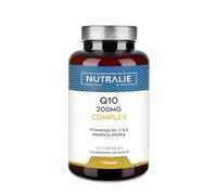 Coenzima Q10 Complex 200mg - Antioxidante - Sistema Inmune | Coq10 Pimienta Negra, Vit C E Ubiquinona Coenzyme Q10, 120 Cápsulas Nutralie