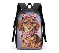 COEQINE Mochila escolar para niños y niñas, con correas ajustables para el hombro, mochila para laptop para niños y adultos, viajes, escuela, biblioteca, escalada al aire libre, Lindo lazo rosa