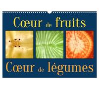 Coeur de fruits coeur de légumes (Calendrier mural 2026 DIN A3 vertical), CALVENDO calendrier mensuel: Zoomez sur les fruits et légumes de votre cuisine, découvrez-y de somptueux motifs cachés.
