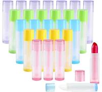 COEWUR 50 Piezas Tubo Bálsamo Labio 5.5 ml Lipstick Bálsamo Labial Casero