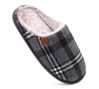 COFACE Zapatillas Casa Mujer Invierno Caliente Peluche Comodas Memory Foam Slippers Interior Exterior Antideslizante Goma Suela Talla 38