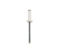 Cofan 07204816BL Remache de Apertura en Flor, Blanco, 4.8 x 16 mm