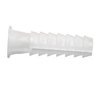 Cofan 07602006 Tacos, Blanco, 6 mm, Set de 100 Piezas