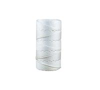 Cofan 08101049 Cuerda Trenzada de poliéster, Blanco, 5 mm x 200 m