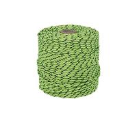 CORDON TRENZADO HIPPIE VERDE/NEGRO 3mm X 100 mts - Unid: 1
