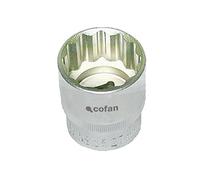 Cofan 09513079 - Vaso métrico (25 mm, 6 caras 1/2")