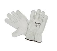 Cofan 11000091-7 - Guantes de piel vacuno (T-7) color gris