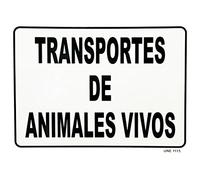 Cofan 199018 - Señal de transporte de animales vivos