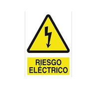 Cofan A01PL148105 - Señal de seguridad "Riesgo Eléctrico"
