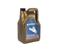 Cofan Aceite especial para cadenas de motosierras | Lubricación continua de cadenas de corte | Protección contra el desgaste | Envase de 1 y 5 Litros