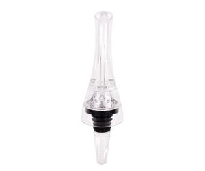 Cofan Aireador de Vino Vertedor Oxigenador de ABS y Silicona Transparente