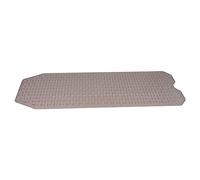 Cofan Alfombrilla de baño | Alfombra Rectangular | para Ducha o bañera | Superficie Antideslizante | Alfombrilla con ventosas de Alta Resistencia | Medidas: 40 x 104 cm (Beige Piedra)