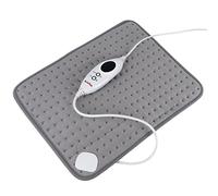 Cofan Almohadilla Eléctrica Térmica | Medida 42 x 32 cm | Color Gris | Alivia los Dolores Musculares con la Manta Eléctrica (42 x 32 cm)