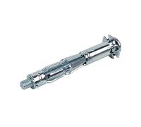 Cofan Anclaje Metálico para Fijación en Materiales Huecos | Con tornillo de cabeza redonda | Medida: M5 x 72 mm | Diámetro Ø 10 mm y hueco máximo de 55 mm