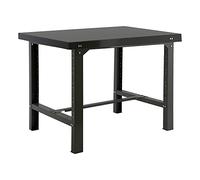 Cofan Banco de Trabajo | Mesa de Trabajo de Acero | Adecuado para Taller y Garaje | Color Antracita | Medidas: 120 x 73 cm