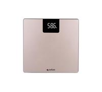 Cofan Báscula de baño digital que mide grasa corporal · Báscula inteligente con carga USB · Medición precisa hasta 180 kg · 12 medidas corporales · Conexión: Bluetooth y App FitGo