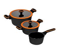 Cofan Batería de Cocina Full Induction | 3 Piezas | Aluminio Fundido