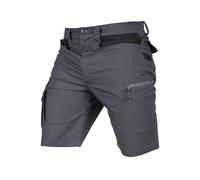 Cofan Bermudas de Trabajo elásticas Frigg 65% poliéster, 32% algodón, 3% Elastano, Talla Desde la 38 a la 64, Color Gris y Negro (FR/ES, Números, 52, 54, Regular, Regular, 1, Gris)