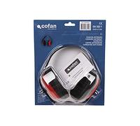 Cofan Blister Casco Anti-Ruido I Color Rojo | Protección Auditiva | SNR:27db | EN 352-1