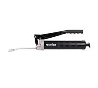 Cofan Bomba de engrase de Doble pistón | Adecuado para Cartuchos de 400 g | Alta presión | Alto Rendimiento