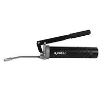 Cofan Bomba de engrase manual | Para cartucho roscado de 400 GRS | Equipada con boquilla de 4 garras | Adaptable sistema LUBE-SHUTTLE