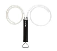 Cofan Bomba de Transferencia Manual | Acción Dual | Capacidad: 500 ml | con Manguera de 240 cm | Cuerpo metálico Resistente