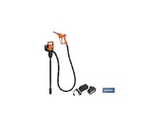 COFAN Bomba Eléctrica + Pistola Bidón (Batería Recargable) - BOMBA ELÃ‰CTRICA + PISTOLA BIDÃ“N 50/200L RECARGABLE 18.5V