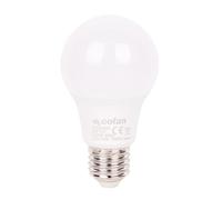 Cofan Bombilla LED classic E27 8 W 6500 K 806 lúmenes, Luz fría 6500 K, Ahorro de energía, Apertura del haz de luz 180°