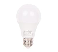 Cofan Bombilla LED classic E27 9,5 W 6500 K 1055 lúmenes, Luz fría 6500 K, Ahorro de energía, Apertura del haz de luz 180°