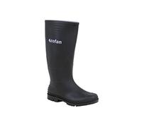 Cofan Bota de Agua | Alta | Fabricada PVC | Color Negro | Recubrimiento Interior de Punto