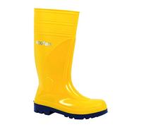 Cofan Bota de Agua| Seguridad S5 | Color Amarillo | Fabricada en PVC | Puntera y Plantilla de Acero
