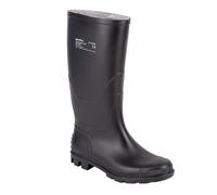 Cofan Botas de agua con caña alta | PVC | Negro | Resistentes al agua, aceites y grasas (Negro, Sistema tallas calzado EU, Adulto, Hombre, Números, mediano, 45)