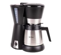 Cofan Cafetera de goteo 1,2L con jarra de acero inox., Capacidad 12 tazas, Potencia 800W, Apagado automático, Sistema antigoteo, Filtro permanente