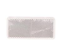 Cofan Catadióptrico Rectangular | Color Rojo, ámbar o Blanco (colocación Parte Trasera del vehículo) | Producto homologado | con Adhesivo | Medidas: 94 x 44 mm (Blanco, 94 x 44 mm)